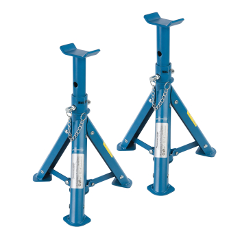 Silverline Folding Axle Stand Set 2pce - 2 Tonne - Code 676260