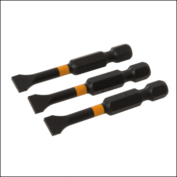 Triton Slotted Screwdriver Impact Bit 3pk - SL8 50mm - Code 676868