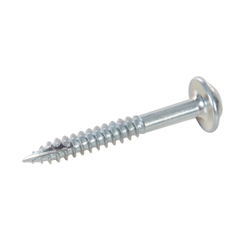Triton Zinc Pocket-Hole Screws Washer Head Fine - P/HF 7 x 1-1/4 inch  500pk - Code 693383