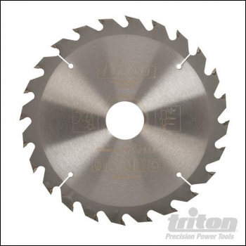 Triton Construction Saw Blade - 165 x 30mm 24T - Code 702531