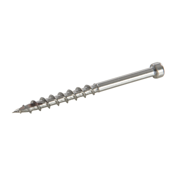 Triton Stainless Steel Pocket-Hole Screws Pan Head Coarse - SS Deck 8 x 2 inch  500pk - Code 703052