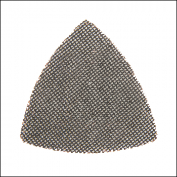 Silverline Hook & Loop Mesh Triangle Sheets 95mm 10pk - 80 Grit - Code 704346