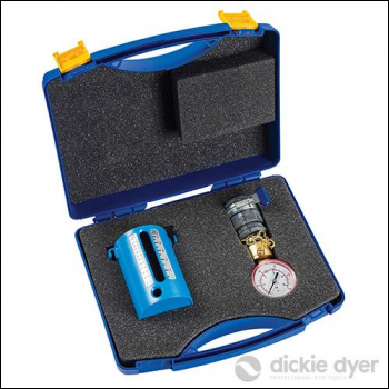 Dickie Dyer Combined Flow & Wet Pressure Test Kit - 2.5 - 22Ltr / 0 - 10bar - 40.220 - Code 704548