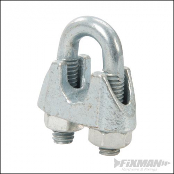 Fixman Wire Rope Clips 10pk - M3/M4 - Code 709034