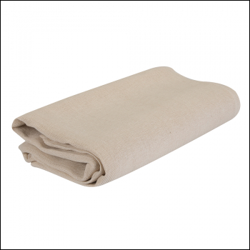 Silverline Cotton Fibre Dust Sheet - 3.6 x 2.7m (12' x 9') Approx - Code 719799