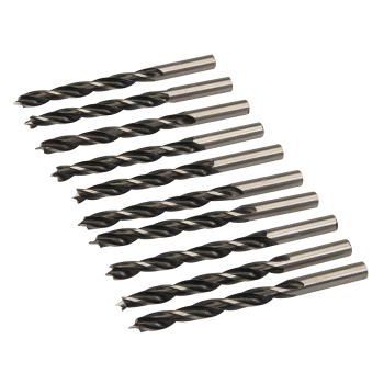 Silverline Lip & Spur Drill Bits 10pk - 8mm - Code 721675