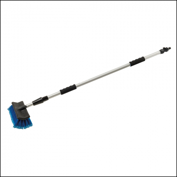 Silverline Telescopic Cleaning Brush - 1.32 - 2.14m - Code 723890
