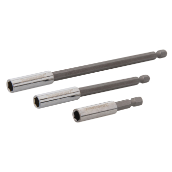 Silverline Magnetic Screwdriver Bit Holder 3pce - 60, 100 & 150mm - Code 724109