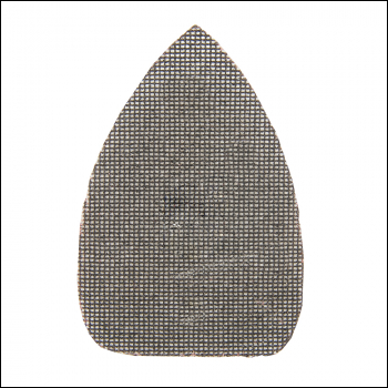 Silverline Hook & Loop Mesh Triangle Sheets 140 x 100mm 10pk - 180 Grit - Code 724443