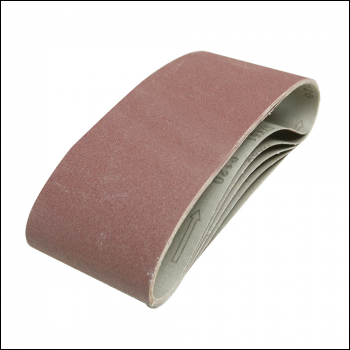 Silverline Sanding Belts 100 x 610mm 5pk - 40 Grit - Code 730880