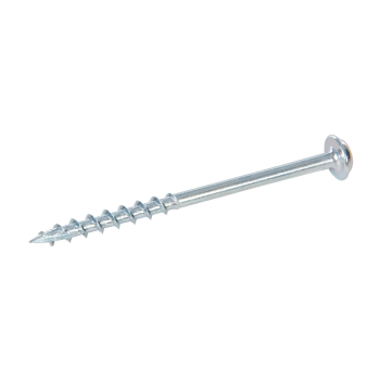 Triton Zinc Pocket-Hole Screws Washer Head Coarse - P/HC 8 x 2-1/2 inch  250pk - Code 731129
