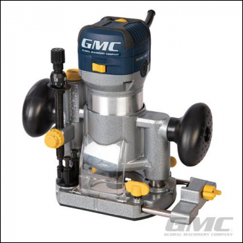 GMC 710W Plunge & Trimmer Router 1/4 inch  - GR710 UK - Code 732455