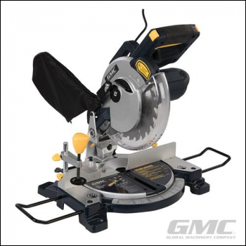 GMC 1200W Compound Mitre Saw 210mm - GM210C UK - Code 736784