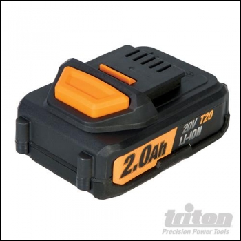 Triton 20V Li-Ion Battery 2.0Ah - 2.0Ah - Code 739024