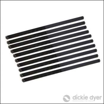 Dickie Dyer Junior Hacksaw Blades 10pk - 150mm / 6 inch  - Code 744669