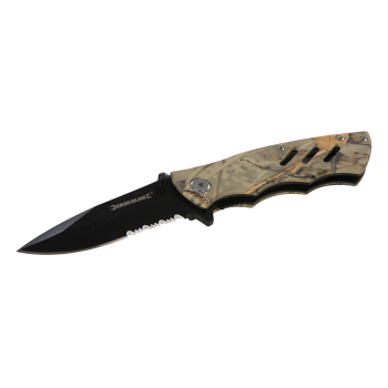 Silverline Folding Camouflage Pocket Knife - 195mm - Code 746410