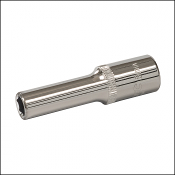 Silverline Deep Socket 3/8 inch  Drive 6pt Metric - 10mm - Code 747816