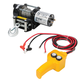 Silverline 12V Electric Winch - 900kg (2000lb) - Code 748850