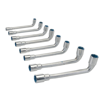 Silverline L-Shaped Socket Spanner Set 8pce - 8 - 19mm - Code 755060