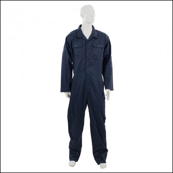 Silverline Boilersuit Navy - M 100cm (40 inch ) - Code 763602