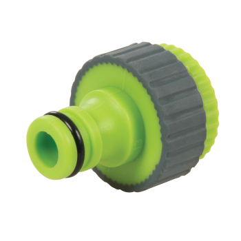 Silverline Soft-Grip Tap Connector - 1/2 inch  - 3/4 inch  Male - Code 769045