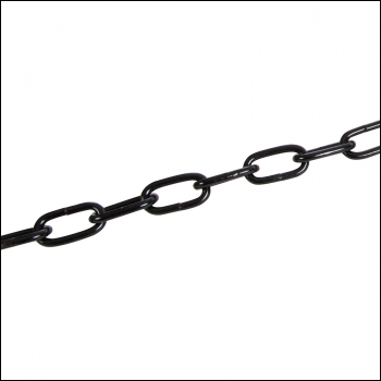 Fixman Japanned Chain Black - 5mm x 2.5m - Code 772588
