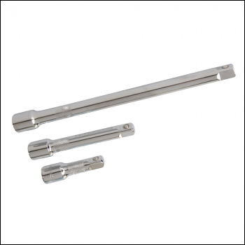 Silverline Extension Bar Set 3pce - 1/2 inch  - Code 783095