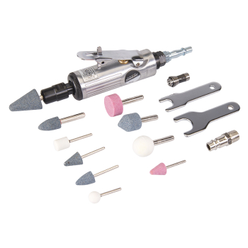 Silverline Air Die Grinder Kit 15pce - 160mm - Code 783100