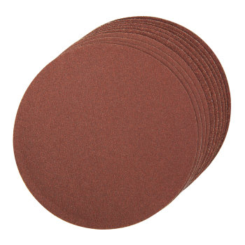 Silverline Self-Adhesive Sanding Discs 150mm 10pce - 2 x 60, 4 x 80, 4 x 120G - Code 787856