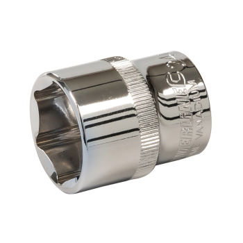 Silverline Socket 1/2 inch  Drive 6pt Metric - 24mm - Code 790839