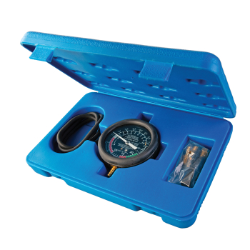 Silverline Vacuum & Fuel Pump Pressure Test Gauge - 0 - 10psig / 0 - 25inHg - Code 791008