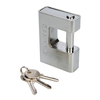 Silverline Close Armoured Shutter Lock Padlock - 90mm - Code 792082