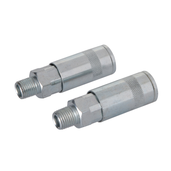 Silverline Air Line Quick Coupler 2pk - 1/4 inch  BSP - Code 794320