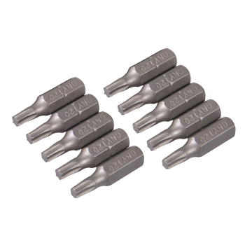 Silverline Trx Cr-V Screwdriver Bits 10pk - T20 - Code 797963