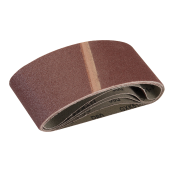 Silverline Sanding Belts 65 x 410mm 5pk