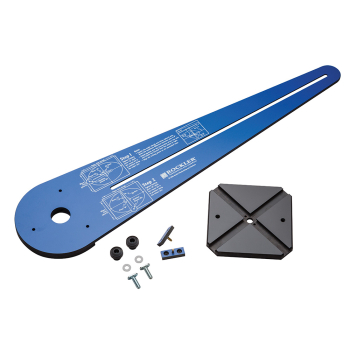 Rockler Ellipse / Circle Router Jig - 9-1/4 - 52 inch  - Code 814797