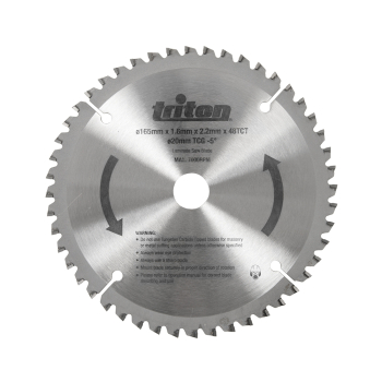 Triton Plunge Track Saw Blade 48T - TTS48TCG Blade 48T - Code 819898