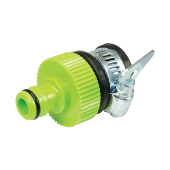 Silverline Round Mixer Tap Connector - 15-18mm (F) - 12.7mm / 1/2 inch  (M) - Code 830139