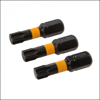 Triton T30 Screwdriver Impact Bit 3pk - T30 25mm - Code 836714