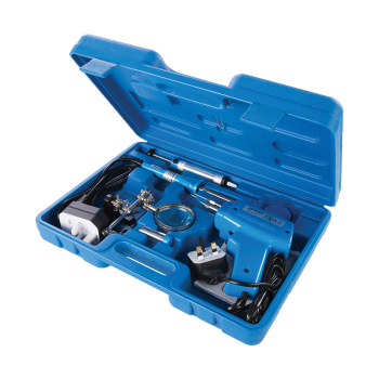 Silverline Electric Soldering Kit 9pce - 100W / 30W - Code 845318