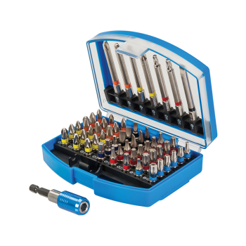 Silverline Colour-Coded Bit Set 56pce - 56pce - Code 846154