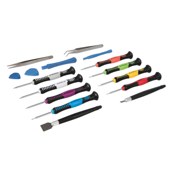 Silverline Precision Phone Repair Kit 16pce - 16pce - Code 850276