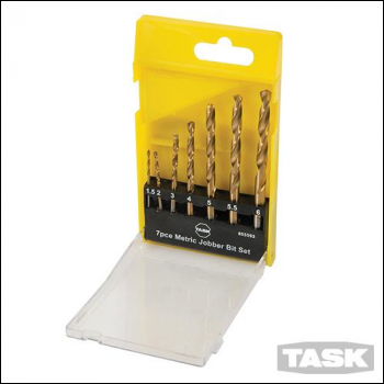 Task Metric Jobber Bit Set 7pce - 1.5 - 6mm - Code 855593