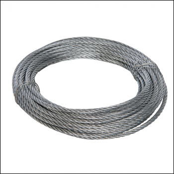 Fixman Galvanised Wire Rope - 6mm x 10m - Code 858237