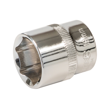 Silverline Socket 3/8 inch  Drive 6pt Metric - 19mm - Code 859666