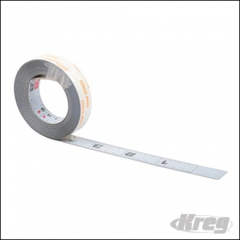 Kreg Self-Adhesive Measuring Tape Imperial 3.65m (12') - KMS7724 L-R - Code 860770