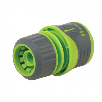 Silverline Soft-Grip Hose Quick Connector - 1/2 inch  Female - Code 864167