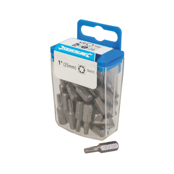Silverline Trx Cr-V 6150 Screwdriver Bits 30pk - T20 - Code 866672