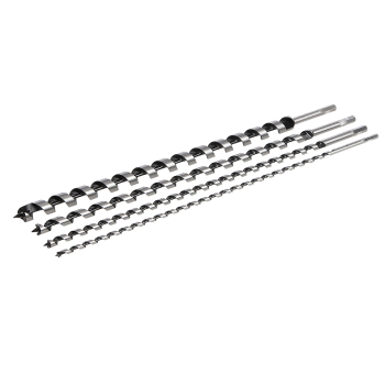 Silverline Long Auger Bit Set 4pce - 8 - 24mm - Code 868516