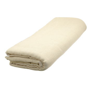 Silverline Dust Sheet Polythene-Backed Cotton Twill - 3.6 x 2.7m (12' x 9') Approx - Code 868803